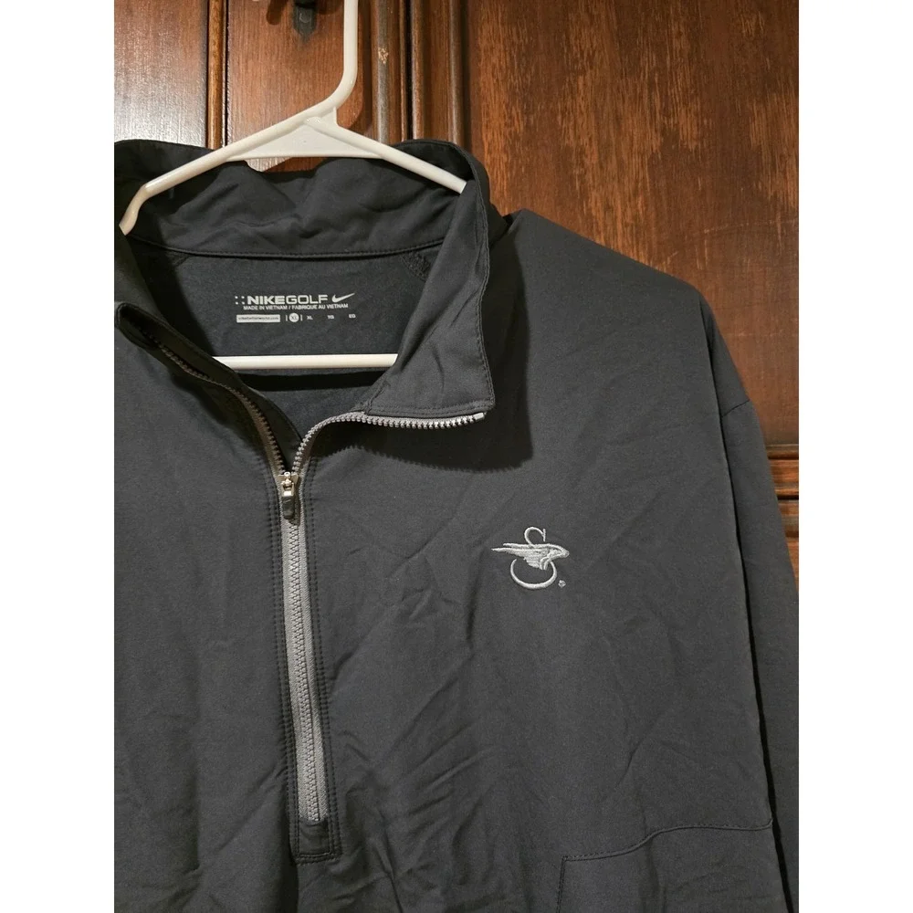 Nike Golf Black Quarter-Zip‎ Pullover XL